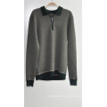 100% Wool Long Sleeve Pullover Man Sweater